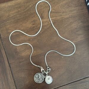 John Hardy Silver Pendant Necklace with Charms